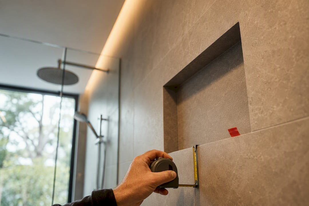 48 to 60 in Shower Niche Height: Ergonomic Rules for Builders